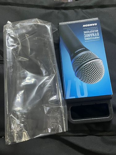 Micrófono Samson Q7 dinámico supercardioide negro
