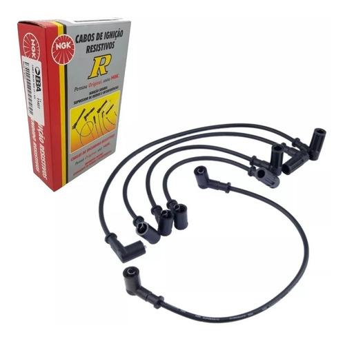 Imagen 1 de 4 de Cables De Bujia Encendido Fiat Duna Uno Fiorino 1.6 1992/