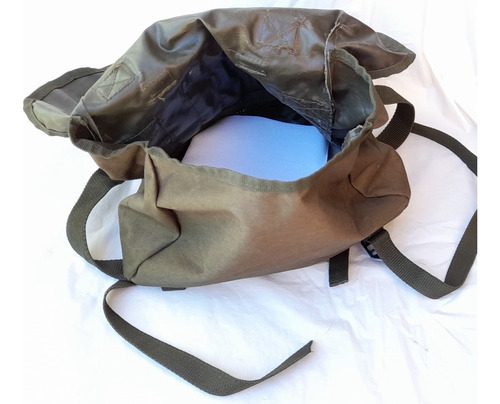 Bolsa De Rancho Militar Ejercito Servilleta Plato (Usado)