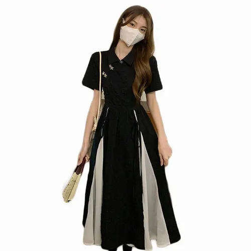 Vestido chino online largo