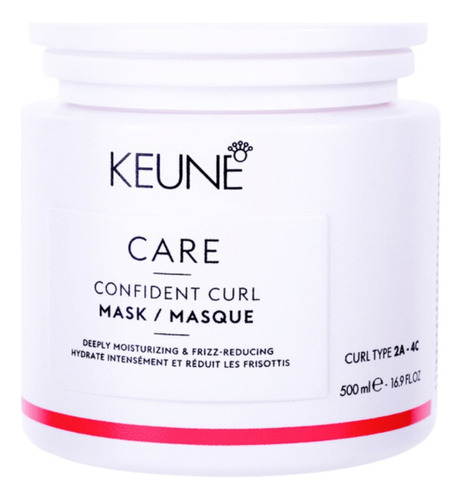 Máscara Keune Care Confident Curl Low-poo 500ml