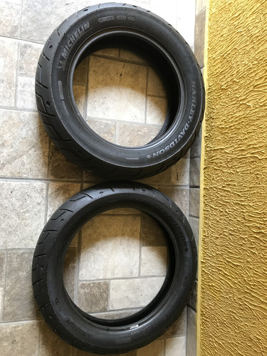 Par Pneu Moto Michelin Scorcher 31 130/80 B17 + 180/70 B16 (Usado)