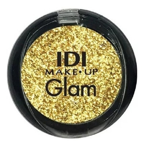 Idi Make Up Sombra Rostro Y Cuerpo Glam Color De La Sombra Gold Glam