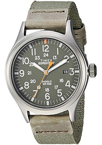Timex Expedition Scout 40 - Reloj Para Hombre Verde Azulado