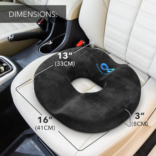 Almohada Viscoelástica Para Aliviar Dolor De Coxis Y Hemorro