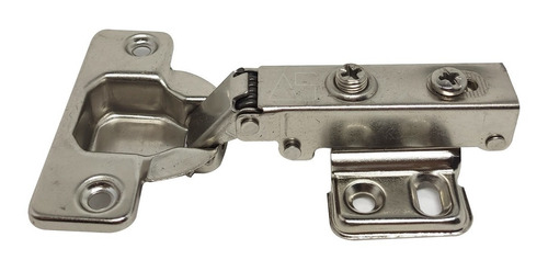 Imagem 1 de 4 de Dobradiça Amortecedor Pistão Reta 35mm Móveis Caixa 4