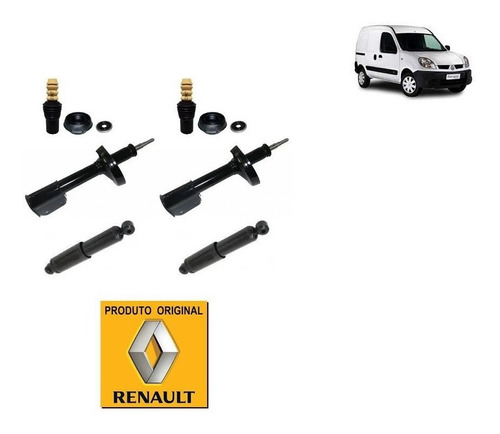 04 Amortecedores Originais Monroe + Kit´s - Renault Kangoo