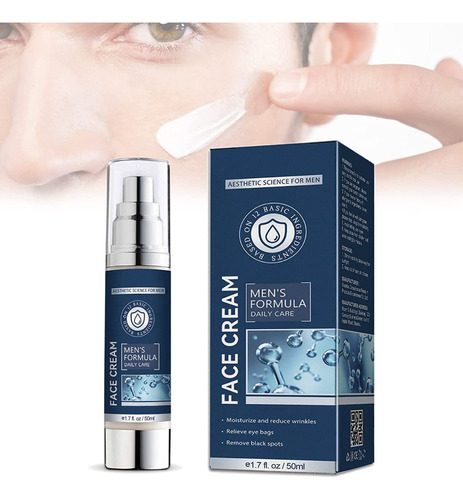 Men Face Cream Crema Hidratante Facial Para Hombre, Antiedad