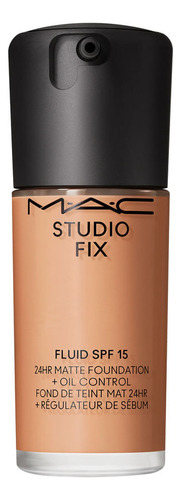 Base Líquida Mac Soft Matte Studio Fix Fps15 - Nc44 - 30ml Tom Média Escura