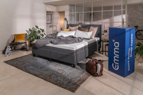 Colchón Queen Emma Visco Memory Foam Tecnología Alemana