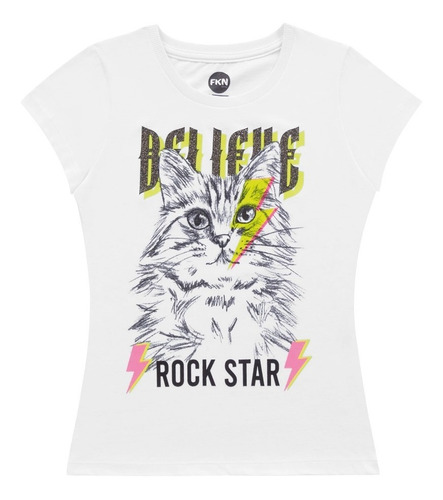 Remera Niña Rock Star - Gepetto´s 2841