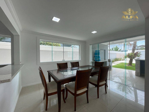 Imagem 6 de 30 de Mansão Na Praia Com 6 Suítes, Lazer Com Piscina, Sauna E Churrasqueira, 4 Vagas - Jardim Acapulco, Guarujá. - Ca0145