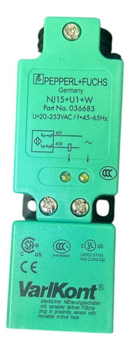 Sensor Inductivo Pepperl + Fuchs Nj15+u1+w