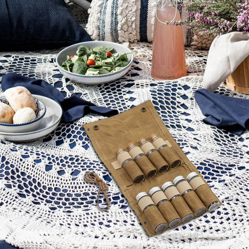 L Estuche De Lona Para Barbacoa Juego De Mini Agujeros Caja