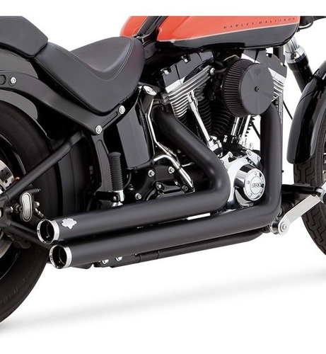 Vance & Hines Big Shots Staggered Para '86-'17 Softail