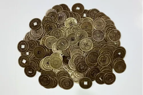 Monedas Feng Shui Atrae Suerte 1,7 Cm Pack Por 100 Unidades