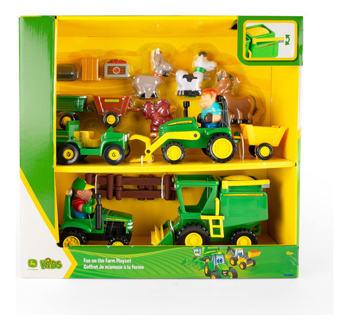 John Deere 1er Farming Fun, Fun En La Granja Playset