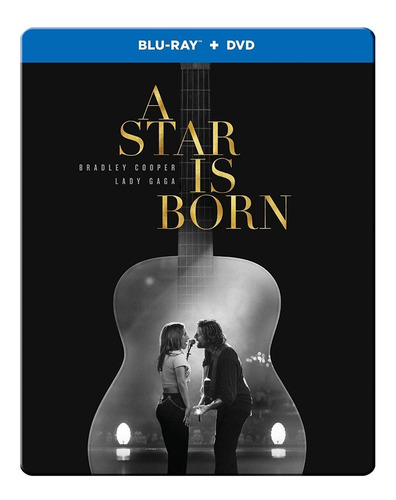 A Star Is Born Steelbook Blu-ray + Dvd Nuevo Original Import