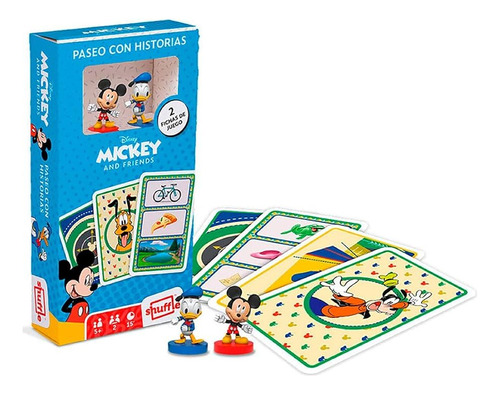 Juego De Cartas Paseo Con Historias Mickey Y Sus Amigos