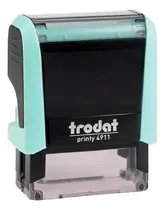 Comprar Carimbo Automático Personalizado Trodat 4911 Com 16 Cores Cor do exterior Verde Pastel