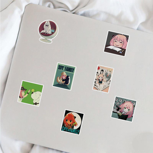 Adesivos De Anime Spy Family Para Laptop