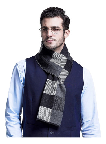 Cachecol De Malha Com Mistura De Lã Merino Riona Masculino