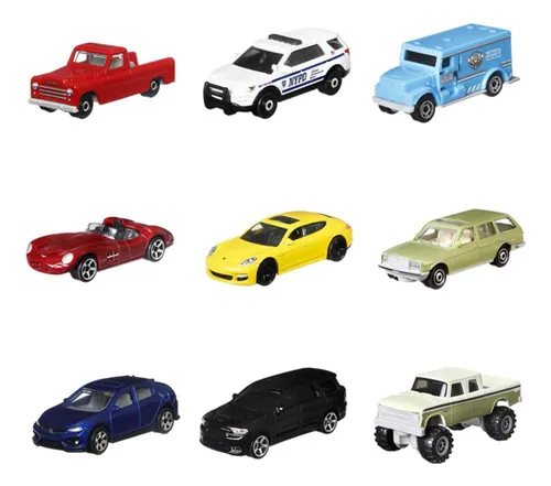Auto Matchbox Pack X 9 X7111 Mattel