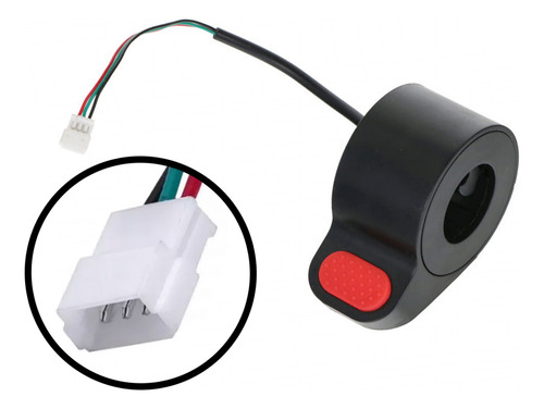 Acelerador Rojo Monopatín Xiaomi M365 Pro 1s Mi 3 Foston