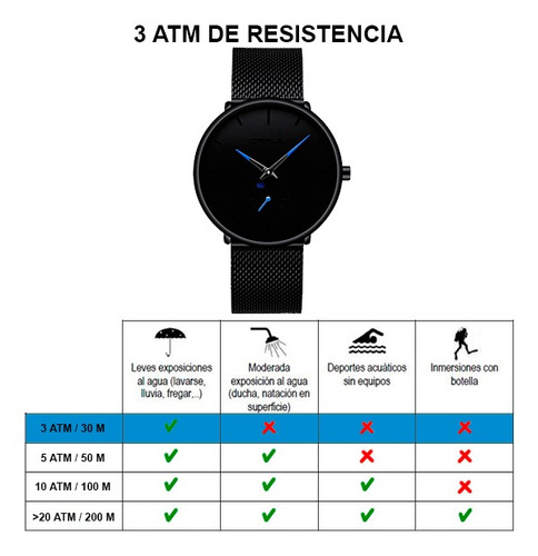 Imagen 7 de 7 de Reloj Análogo Minimalista