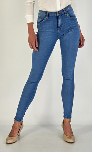 Jeans Casual Lee Mujer Cintura Extra Alta R41