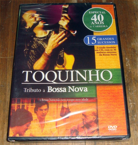 Toquinho Tributo A Bossa Nova Dvd Sellado / Kktus
