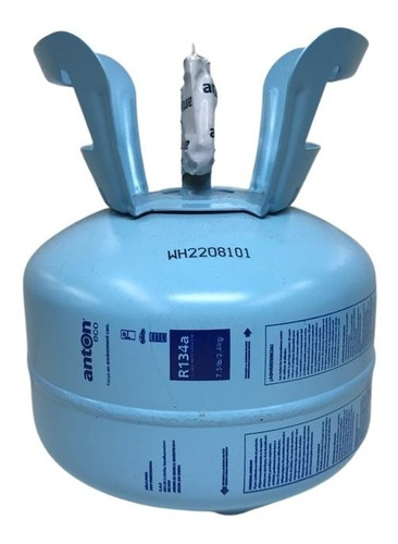 Garrafa Gas Refrigerante Para Heladera Anton R134a 3.4kg