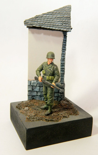 Soldado Infante Americano 2gm De Colección 1/35 