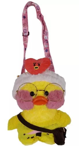 Peluche Pato Lalafanfan Muñeco Cartera Felpa 30cm Importado