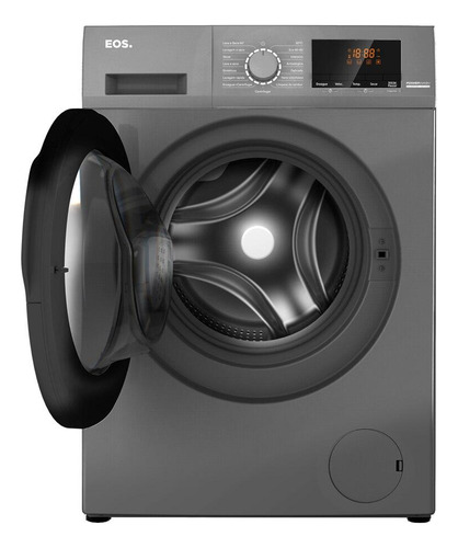 Lava E Seca Eos 10,1kg Power Wash Titanium Elr2107lst 220v