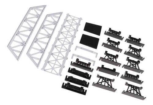 4xsimulación Puente Modelo De Construcción Tren