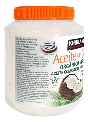 Aceite De Coco Orgánico 2.29 Kg