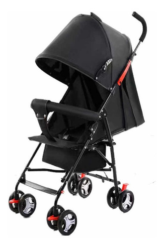 Imagen 1 de 3 de Coche Cuna De Paseo Bebe Paraguas Reclinable 3 Posiciones