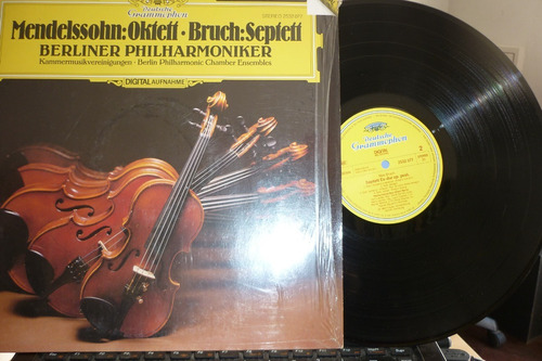 Mendelssohn Bruch Filarmonica Berlin Vinilo Aleman 10 Puntos