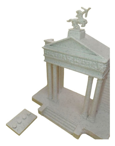 12 Casas Santuario De Atenea Completo Saint Seiya Para Lego