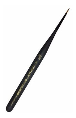 2 X Pincel Keramik Script Liner Redondo Mini Brush Ref.333