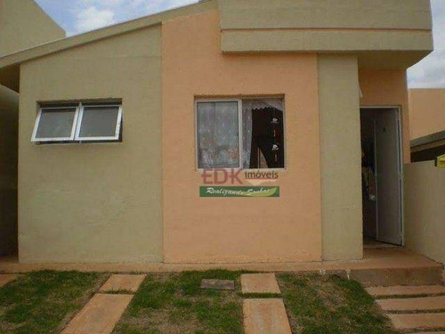 Imagem 1 de 6 de Casa Com 2 Dormitórios À Venda, 100 M² Por R$ 350.000 - Jardim Das Paineiras Ii - São José Dos Campos/sp - Ca6604