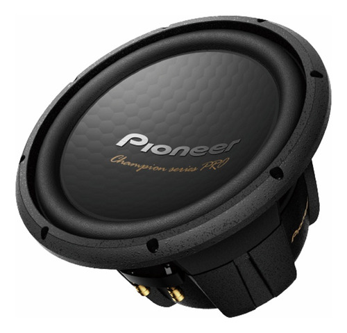 Subwoofer Serie Champion Pioneer Ts-w3004d4 Color Negro