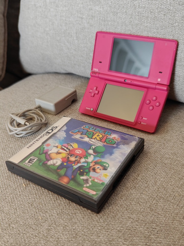 Nintendo Dsi Rosa Con Juegos  Super Mario 64 Ds 