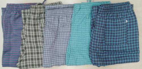 Pantalon Pijama Hombre Viyela Frizada Puro Algodon