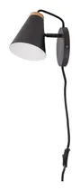 Comprar Velador Cabecera Aplique Metal Cable Textil Tecla Y Enchufe