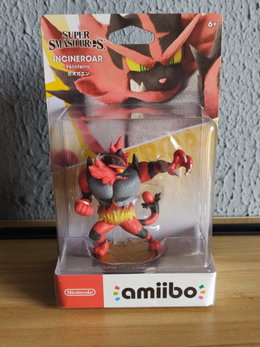 Incineroar [pokemon] Super Smash Bros Amiibo By Nintendo 