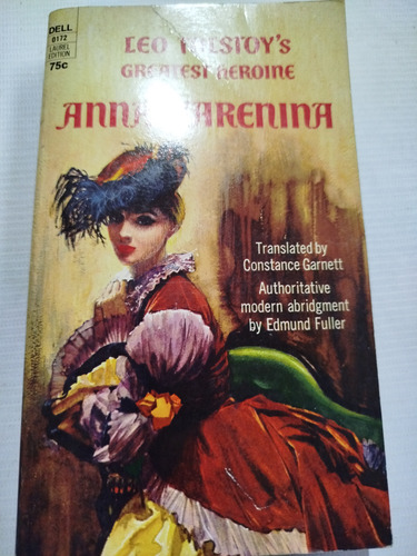 Ana Karenina Lev Tolstoi Libro En Inglés Leo Tolstoy 