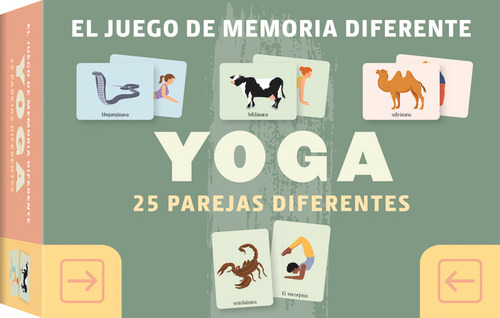 Libro Juego De Memoria Diferente Yoga - Aa.vv