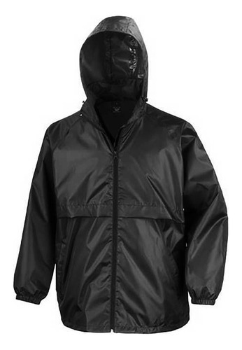 Campera Rompeviento Hombre Capucha Liviana Deportiva Lluvia